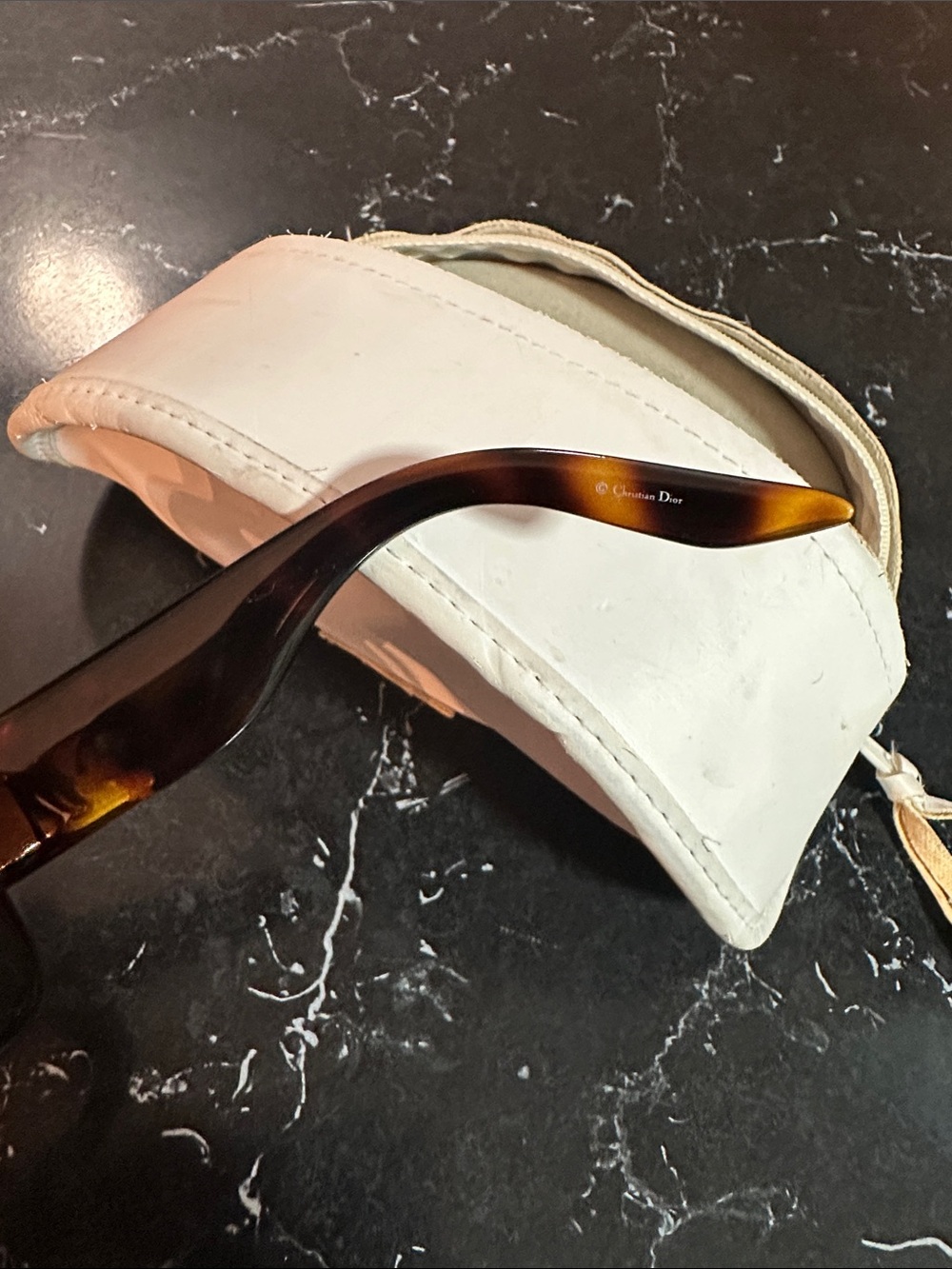Christian Dior Tortoiseshell Square Sunglasses - Picture 7 of 12